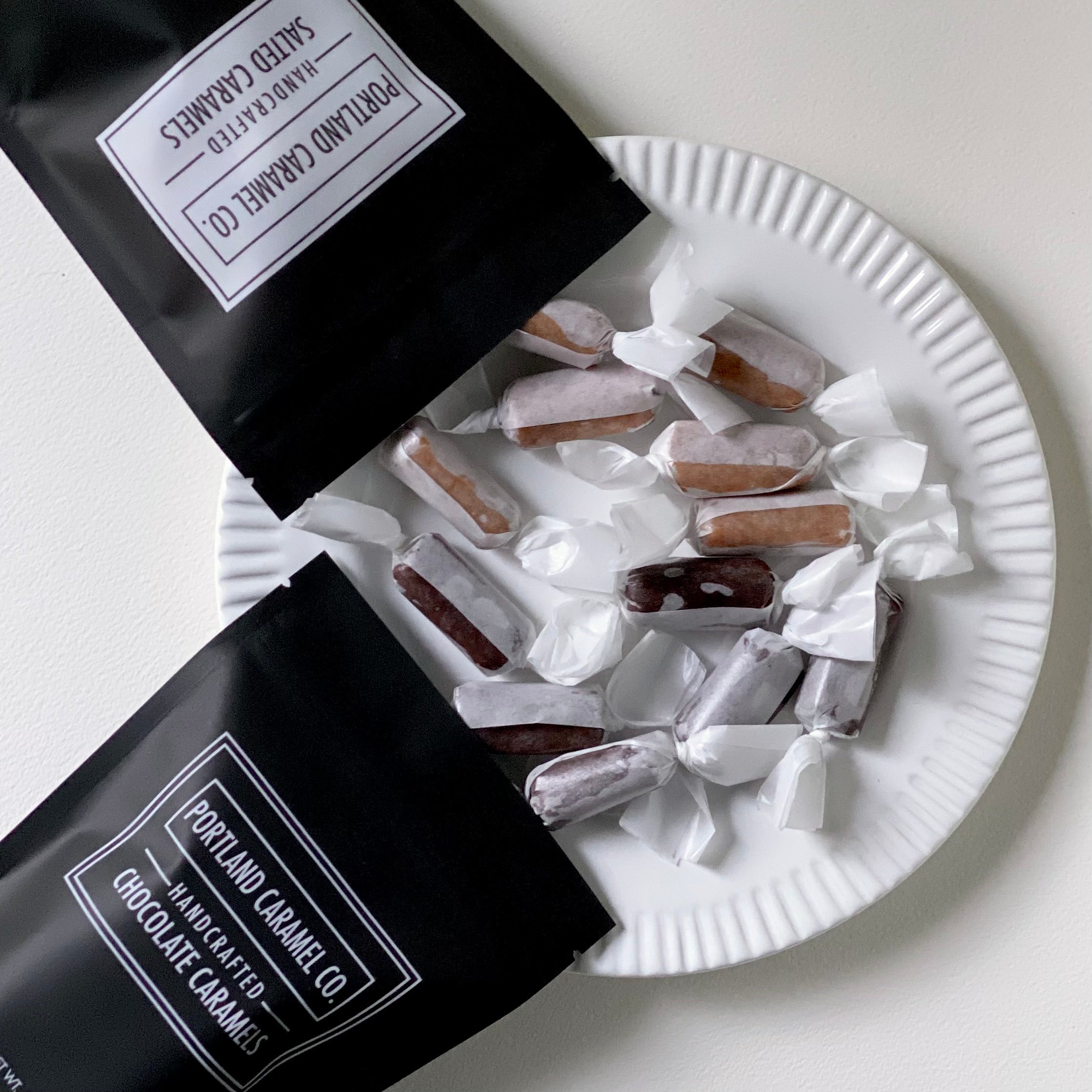 Handcrafted Caramels (Case: 24 bags) Click to see bulk pricing